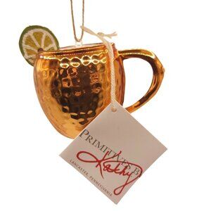 Christmas Ornament Miniature Moscow Mule Ornament By Primitives By Kathy